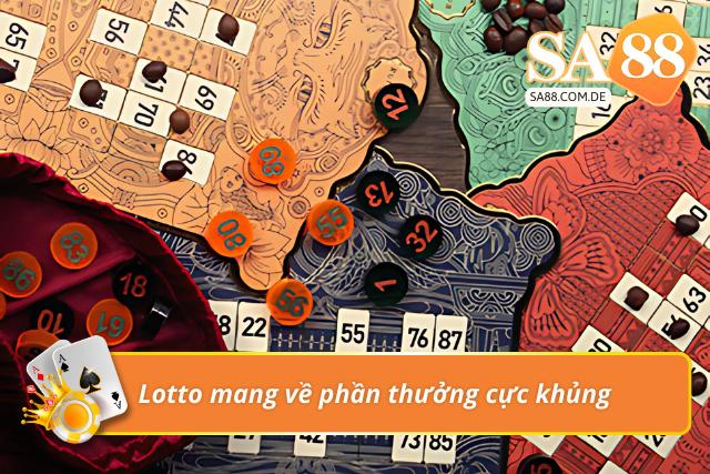 Hình thức lotto đặc biệt với giá trị thưởng hấp dẫn